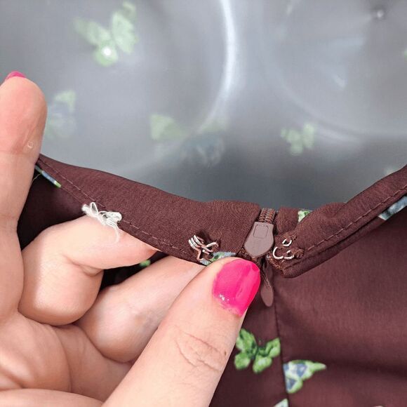 Urban Outfitters UO Mallory Butterfly Mini Slip Dress size XS - Picture 5 of 7